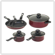 Carbon Steel 9-Piece Cookware Set