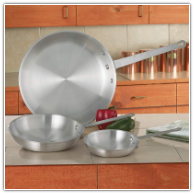 Chef's Secret® 3-Piece Aluminum Fry Pans Cookware Set