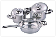 Mert 5-Piece Stainless Steel Cookware Set