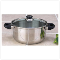 Chef's Secret® 6-Qt Stainless Steel Stock Pot Set