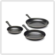 Carbon Steel 3-Piece Nonstick Frying Pans Cookware Set