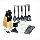 41-Piece Kitchen Cutlery and Cooking Utensils Set