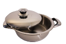 Mert 2.6 Qt 18/10 Stainless Steel Casserole Cookware Set