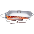 Maxam® Large Oblong Food Warmer Cookware Set