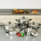HealthSmart™ 10-Piece 25-Element Waterless Cookware Set