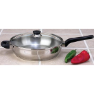 Chef's Secret® Stainless Steel Fry Pan Set