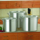 Chef's Secret® 6-Piece Aluminum Stock Pot Cookware Set