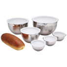 Chef's Secret® 12-Piece Stainless Steel Mixing Bowl Set